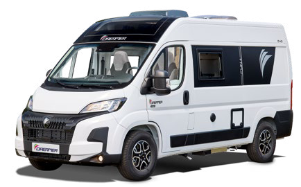 Matkailuauto Dreamer D43